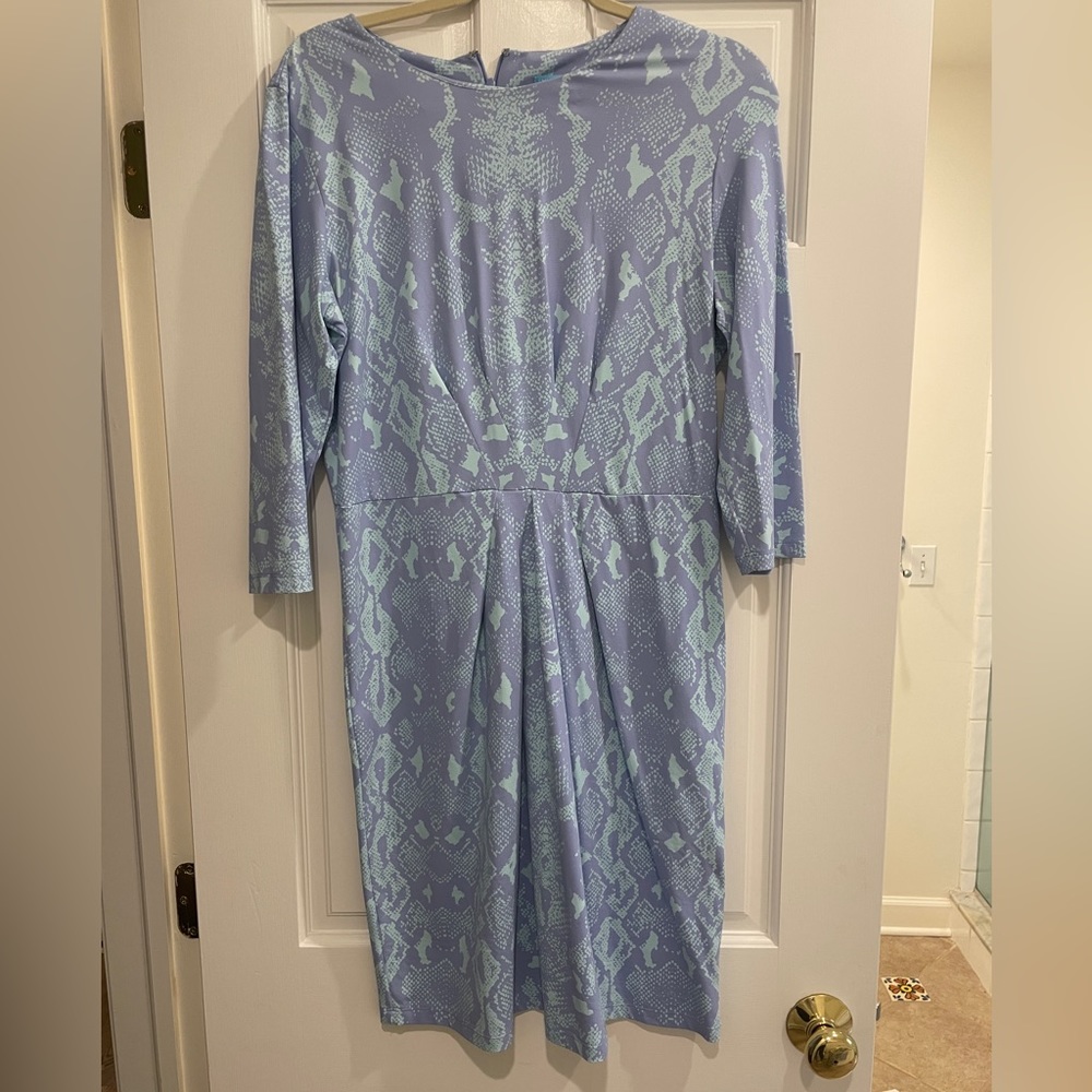 J. McLaughljn nylon/spandex dress size L excellent condition